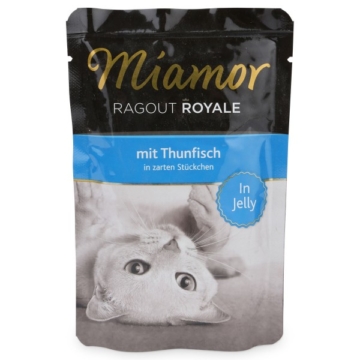 Miamor Katzenfutter Ragout Royal in Jelly Thunfisch - 100g