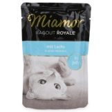 Miamor Katzenfutter Ragout Royale in Jelly Lachs - 22x100g