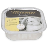 Miamor Katzenfutter Sensibel Huhn und Reis - 8x100g