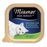Miamor Milde Mahlzeit Geflügel Pur & Gemüse - 8x100g