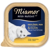 Miamor Milde Mahlzeit Geflügel Pur & Huhn - 16x100g