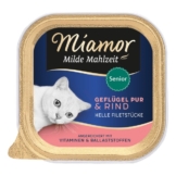 Miamor Milde Mahlzeit Senior Geflügel Pur & Rind - 100g