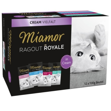 Miamor Ragout Royale Cream Vielfalt Multibox 12x100g