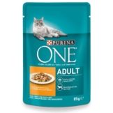 Purina ONE Adult mit Huhn & grünen Bohnen 24x85g