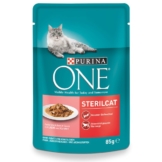 Purina ONE Sterilcat mit Lachs & Karotten 24x85g