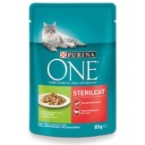 Purina ONE Sterilcat mit Truthahn & grünen Bohnen 24x85g