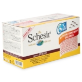 Schesir Cat Katzenfutter Multipack 6x50g - Huhn mit Reis Naturell