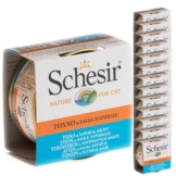 Schesir Katzenfutter Natural Sauce Thunfisch 14x70g