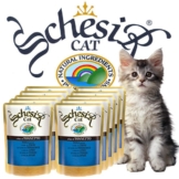 Schesir Soft Frischebeutel für junge Katzen 20x100g-Beutel - Hühnerfilet