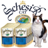Schesir Soft Katzenfutter in Frischebeutel 20x100g - Thunfisch mit Hühnerfilet