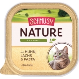 Schmusy Nature Huhn, Lachs & Pasta 16x100g