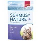 Schmusy Nature Meeres-Fisch Sardine Pur 24x100g