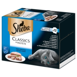 Sheba Classics Schale Multipack - 12x85g