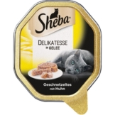 Sheba Katzenfutter Delikatesse in Gelee Huhn - 22x85g