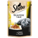 Sheba Katzenfutter Delikatesse in Gelee Huhn - 85g