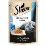 Sheba Katzenfutter Delikatesse in Gelee Thunfisch (MSC) - 85g