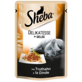 Sheba Katzenfutter Delikatesse in Gelee Truthahn - 85g