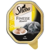 Sheba Katzenfutter Finesse Mousse Huhn - 11x85g