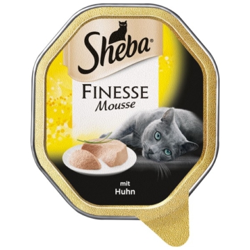 Sheba Katzenfutter Finesse Mousse Huhn - 85g