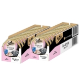 Sheba Katzenfutter Finesse Mousse Lachs (MSC) 44x85g