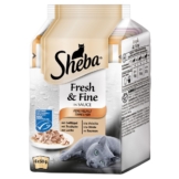 Sheba Katzenfutter Fresh & Fine Feine Vielfalt Multipack - 6er Multipack