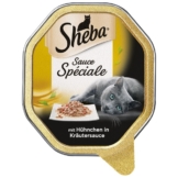Sheba Katzenfutter Sauce Speciale Hühnchen in Kräutersauce - 11x85g