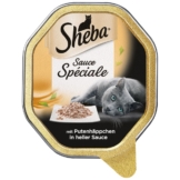 Sheba Katzenfutter Sauce Speciale Putenhäppchen in heller Sauce - 22x85g