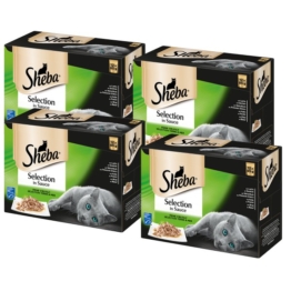 Sheba Katzenfutter Selection in Sauce Feine Vielfalt Multipack - 48x85g