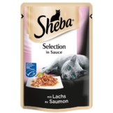 Sheba Katzenfutter Selection in Sauce Lachs (MSC) - 85g