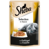 Sheba Katzenfutter Selection in Sauce mit Geflügel - 85g