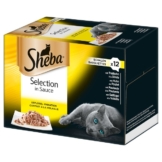Sheba Selection in Sauce Schale Multipack - 12x85g