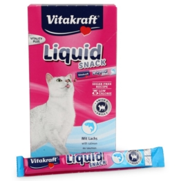 Vitakraft Cat liquid Snack Lachs - 6 Stück