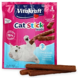 Vitakraft Cat-Stick mini Lachs & Forelle - 3 Stück
