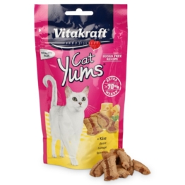 Vitakraft Katzensnack Cat Yums Käse - 3x40g Sparangebot