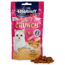 Vitakraft Katzensnack Crispy Crunch mit Malz - 3x60g Sparangebot