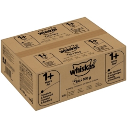 Whiskas Adult 1+ Geflügelauswahl in Sauce 84x100g
