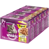 Whiskas Senior 7+ Geflügelauswahl in Gelee 48x100g