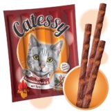 Catessy Katzensticks - 10 Stück - mit Geflügel & Leber