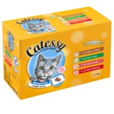 Mixpack Catessy Häppchen in Gelee - 12 x 100 g mit 4 verschiedenen Sorten